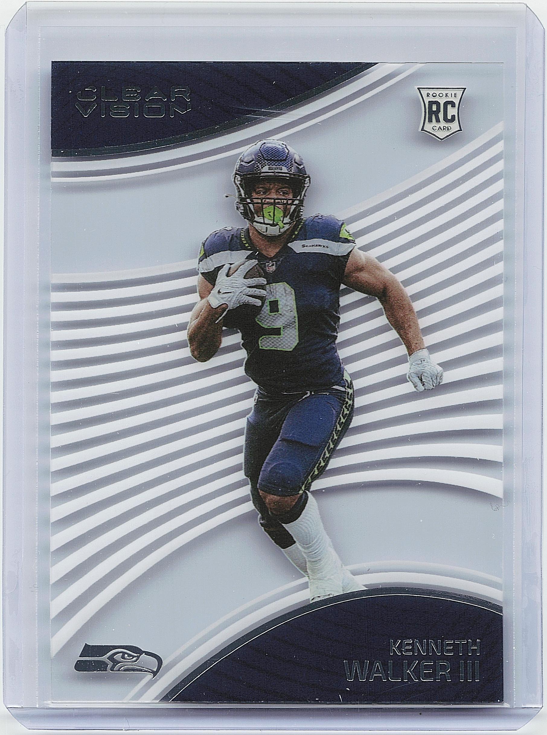 2022 Panini Chronicles #CVR-4 Kenneth Walker III Clear Vision Rookies