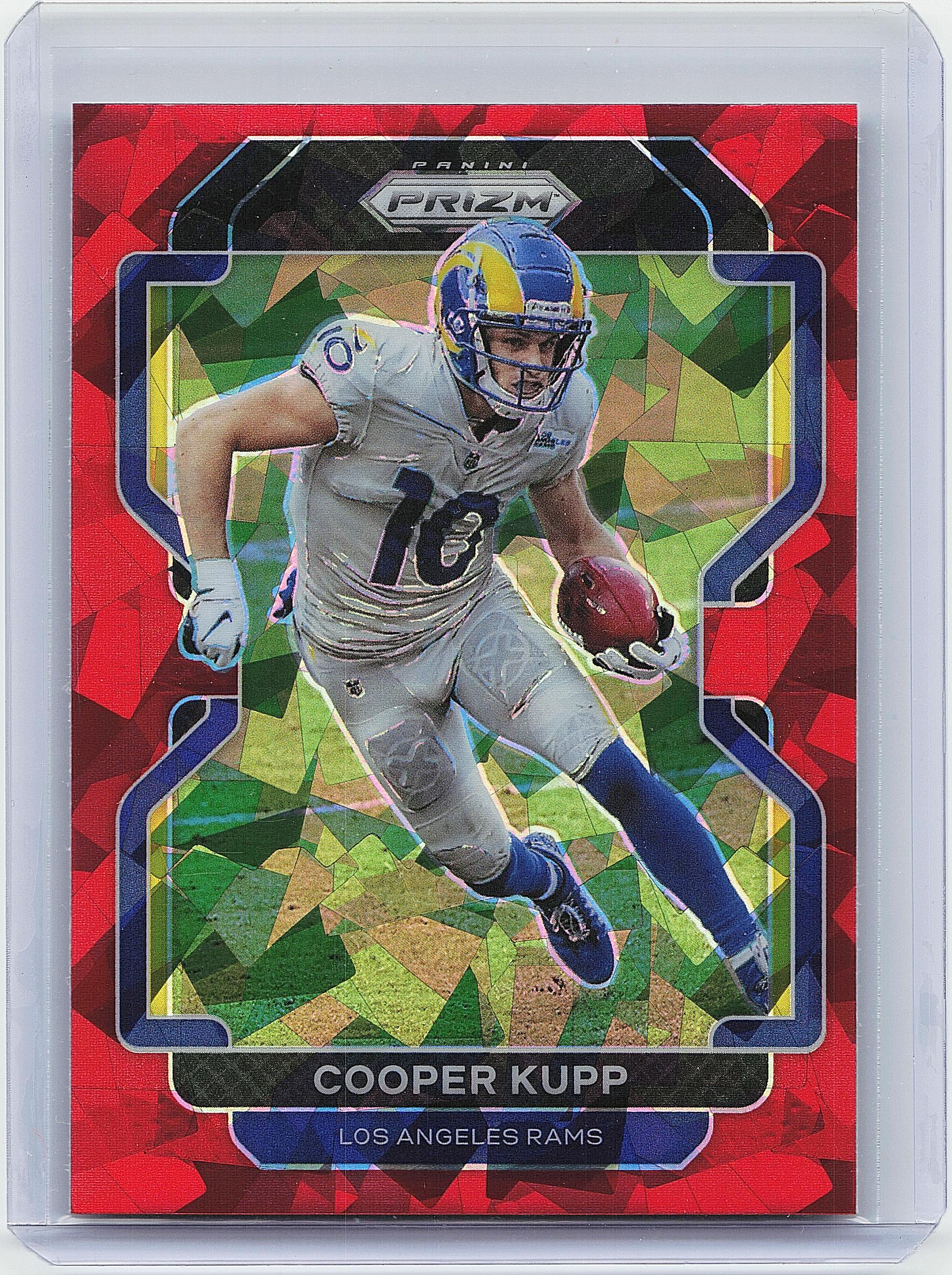 2021 Panini Prizm #63 Cooper Kupp Red Ice