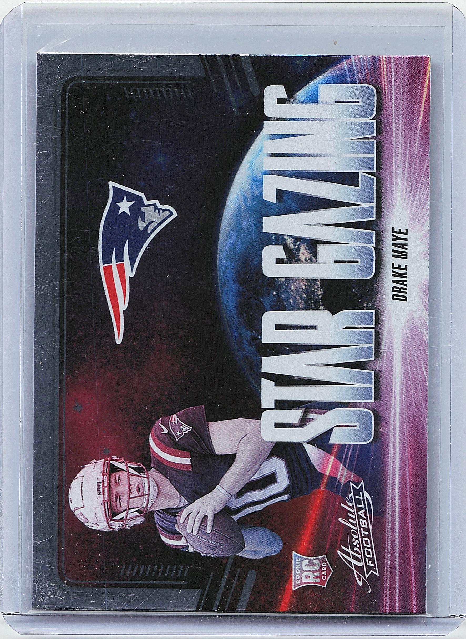 2024 Panini Absolute #SG-DME Drake Maye Star Gazing