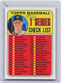 2018 Topps Heritage #361 1st Series CL Aaron Judge White Circle on Back