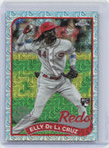 2024 Topps #T89C-83 Elly De La Cruz 1989 Topps 35th Anniversary Chrome