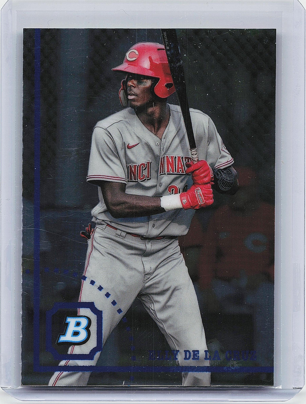 2022 Bowman Heritage #BHPC-104 Elly De La Cruz Chrome Prospects