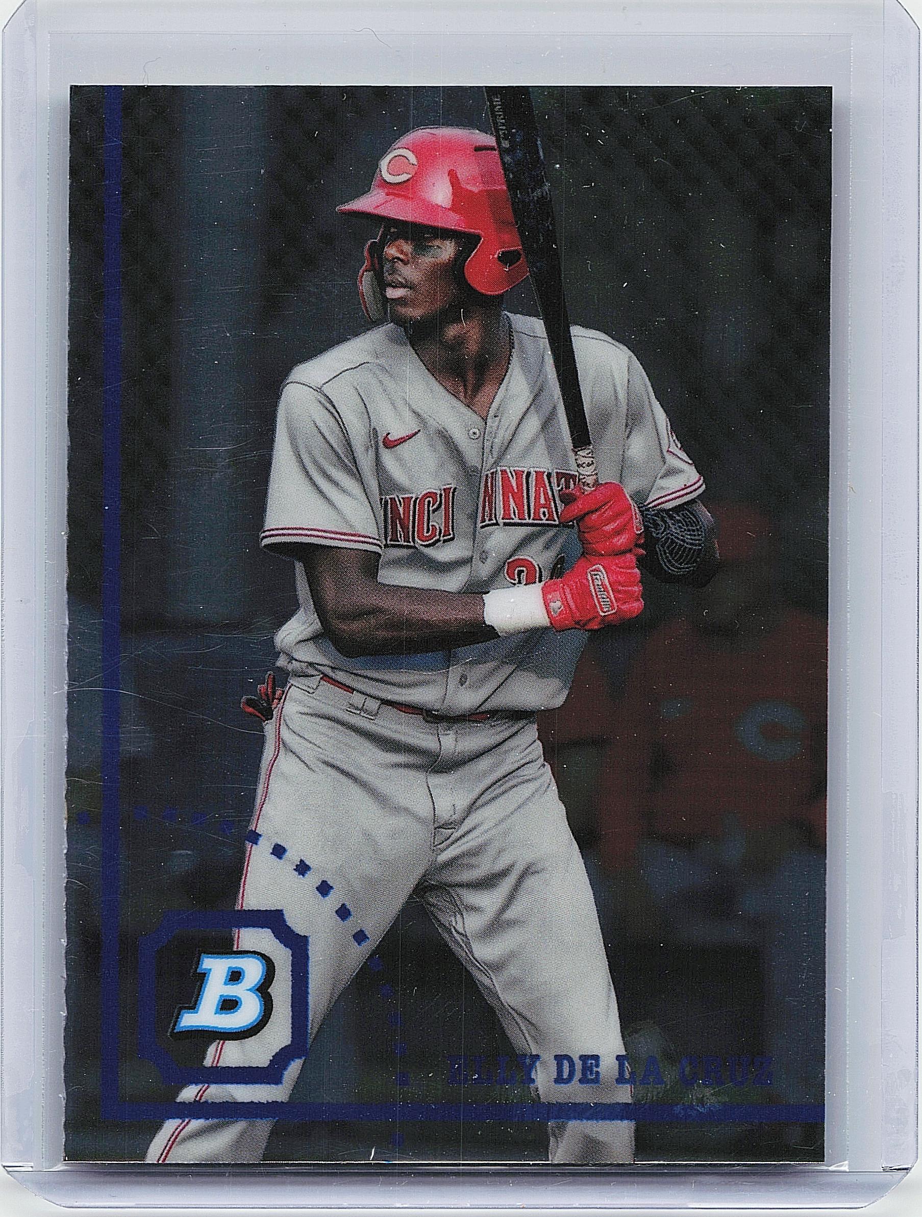 2022 Bowman Heritage #BHPC-104 Elly De La Cruz Chrome Prospects