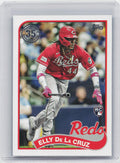2024 Topps #89B-69 Elly De La Cruz 1989 Topps Baseball 35th Anniversary