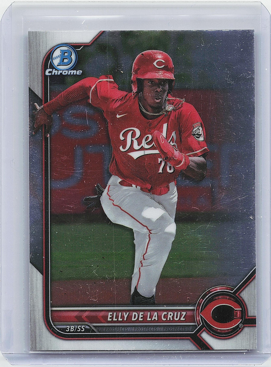 2022 Bowman Draft #BDC-80 Elly De La Cruz Chrome