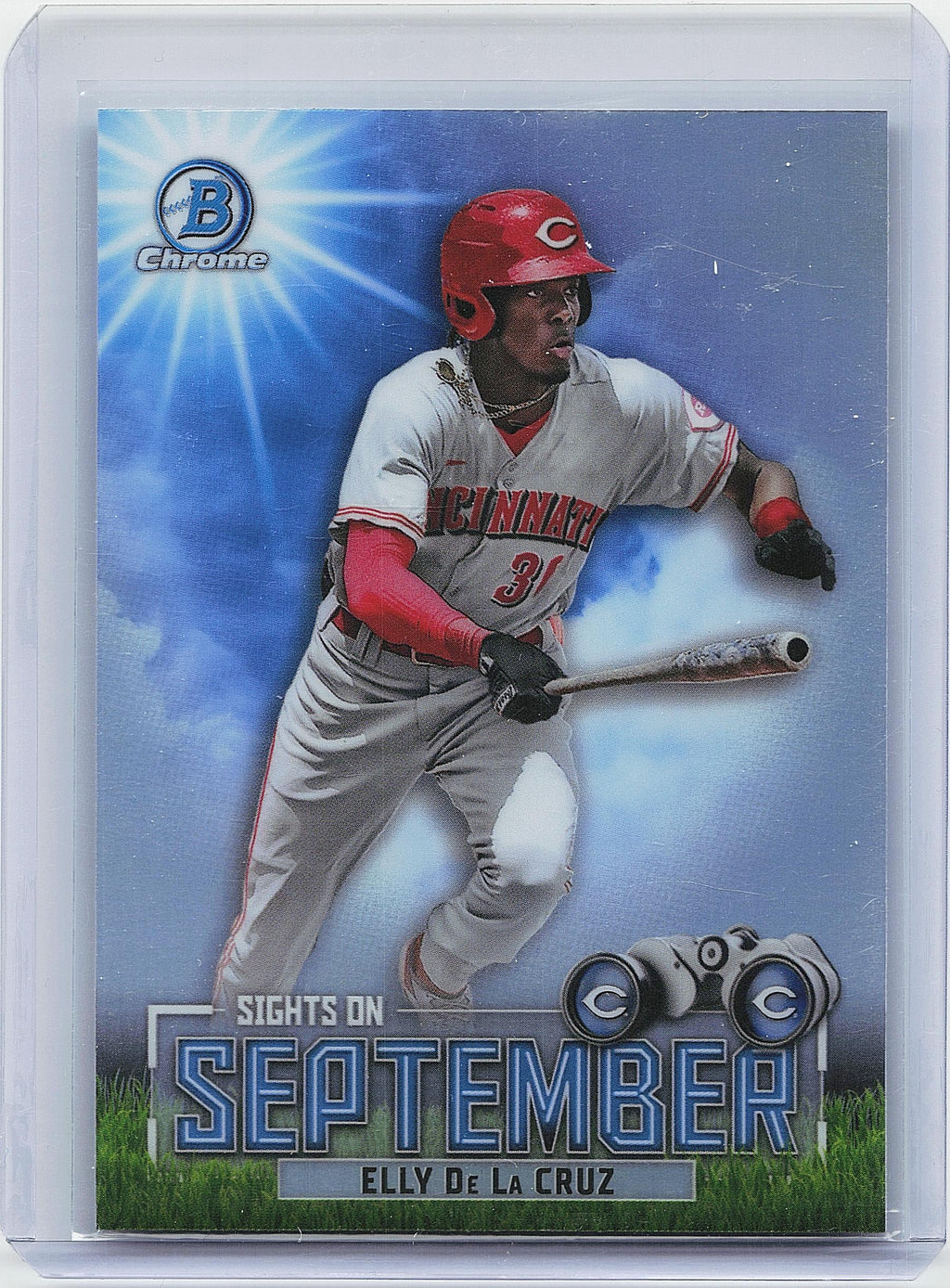 2023 Bowman #SOS-7 Elly De La Cruz Sights on September