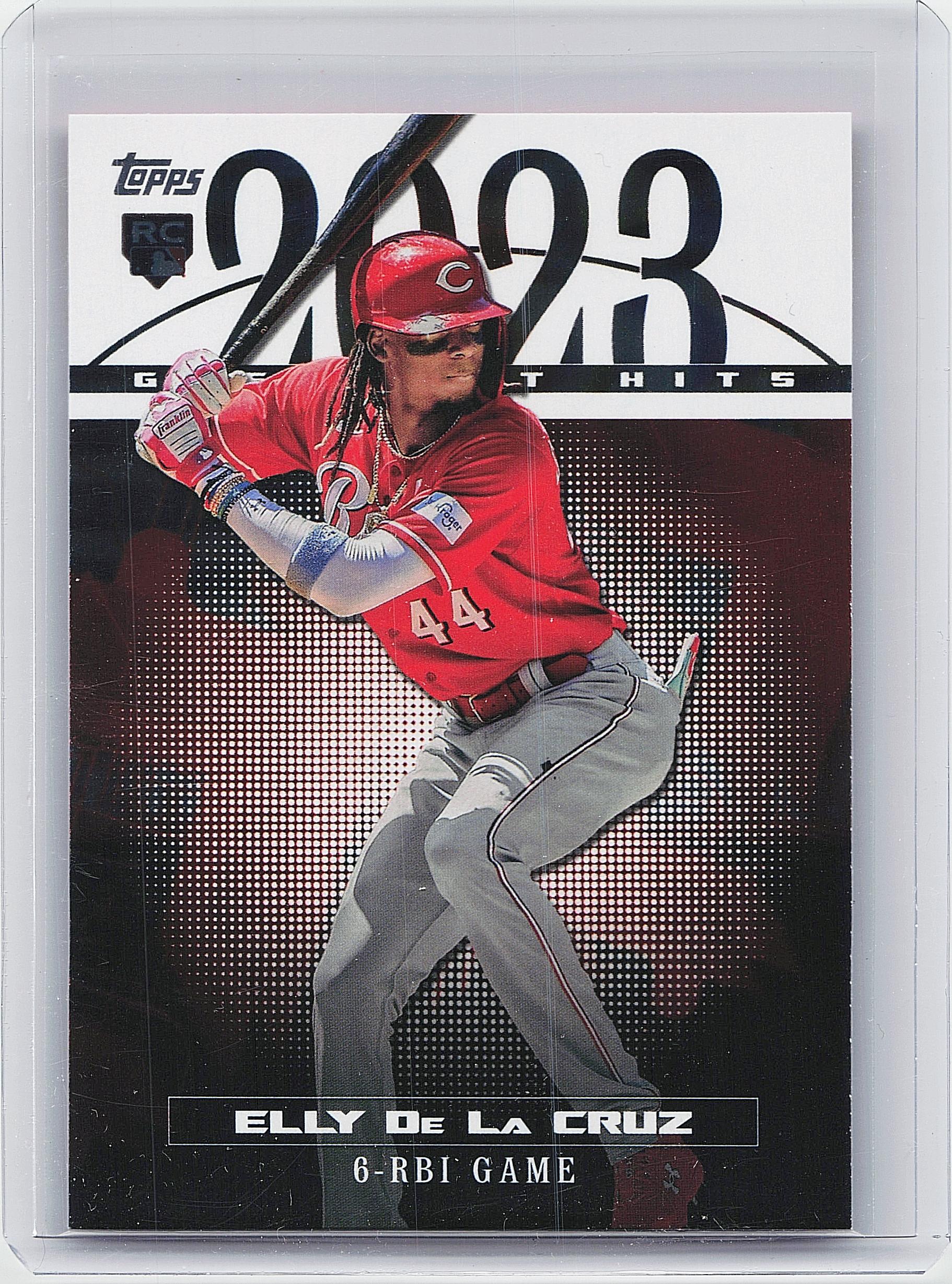 2024 Topps #23GH-25 Elly De La Cruz 2023 Greatest Hits