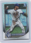 2025 Bowman #7 Bobby Witt Jr. Chrome Mojo Refractor