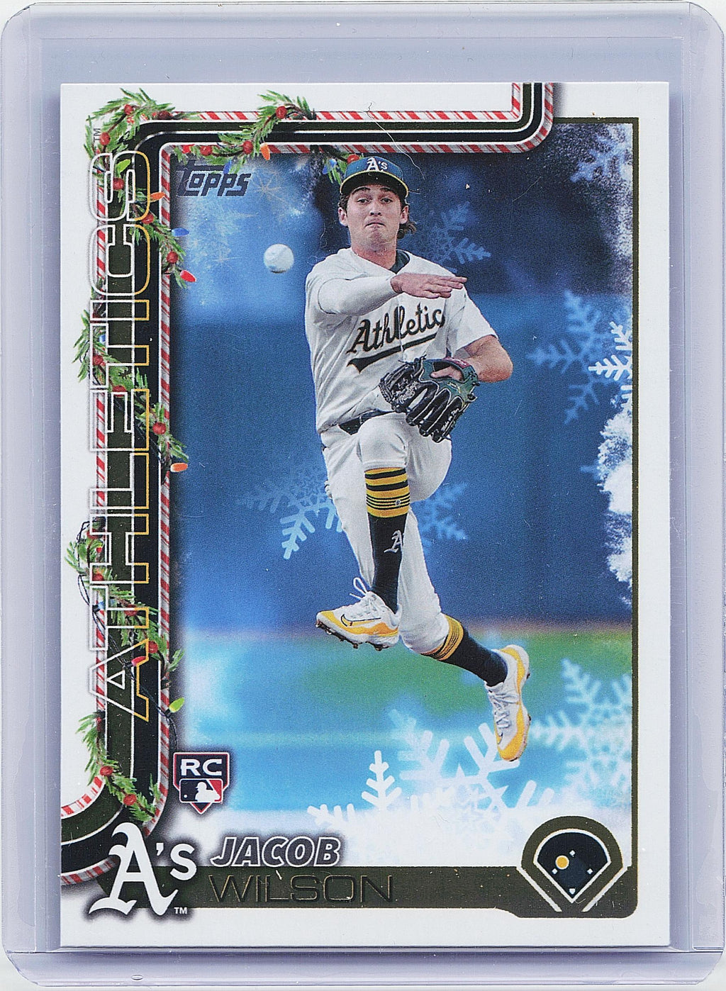 2025 Topps Holiday #H4 Jacob Wilson