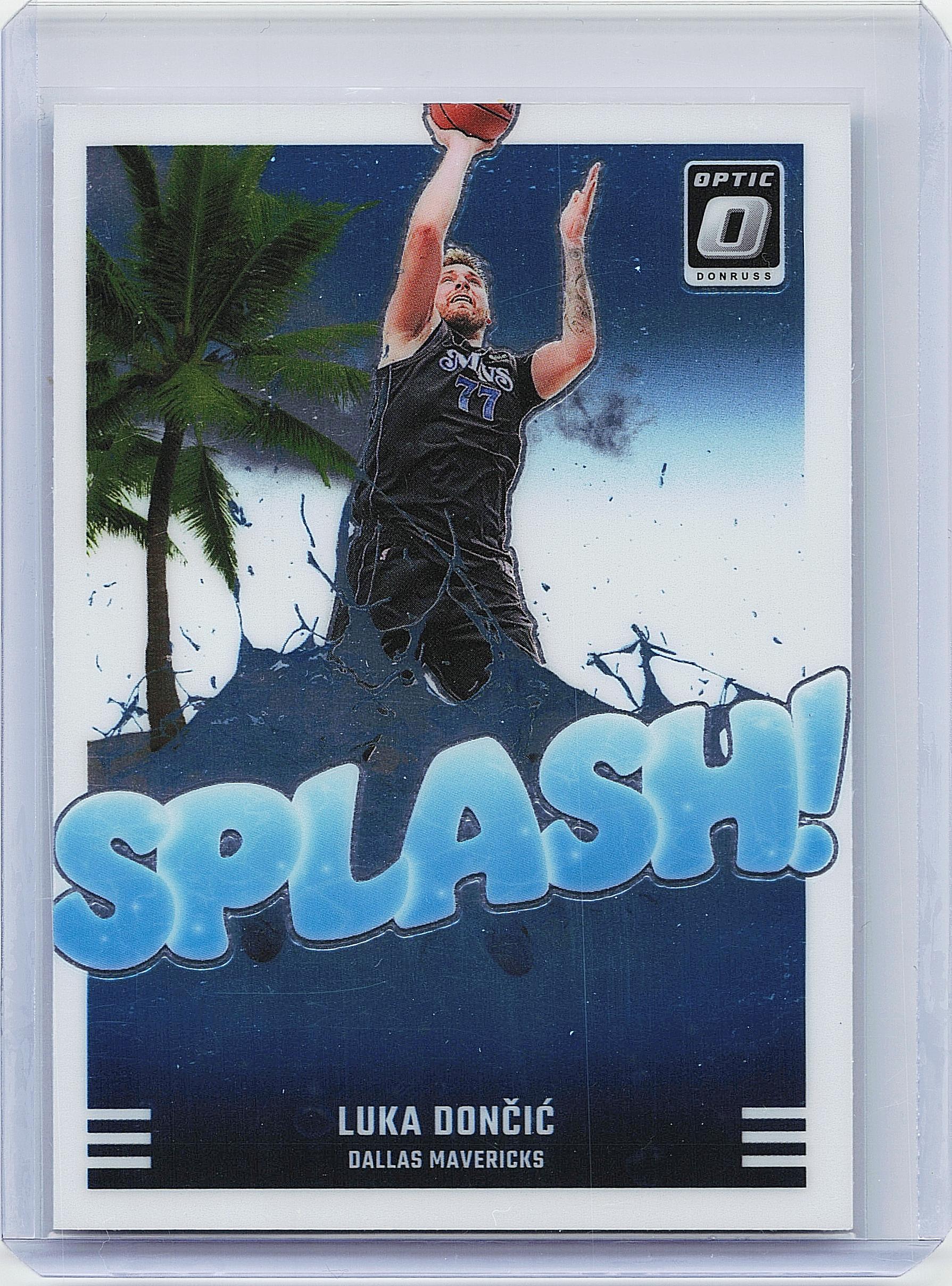2024-25 Donruss Optic #1 Luka Doncic Splash!