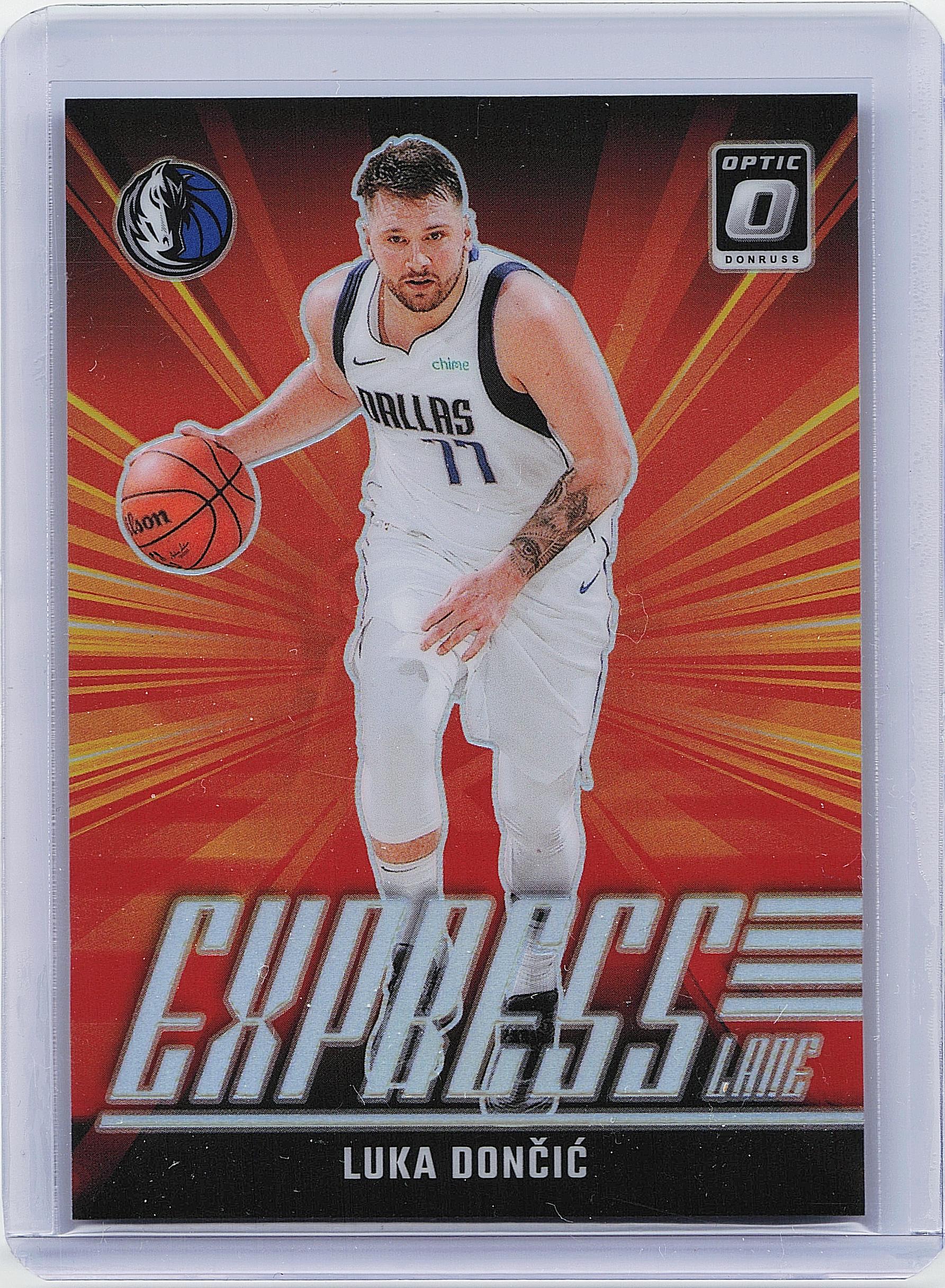 2024-25 Donruss Optic #6 Luka Doncic Express Lane Holo