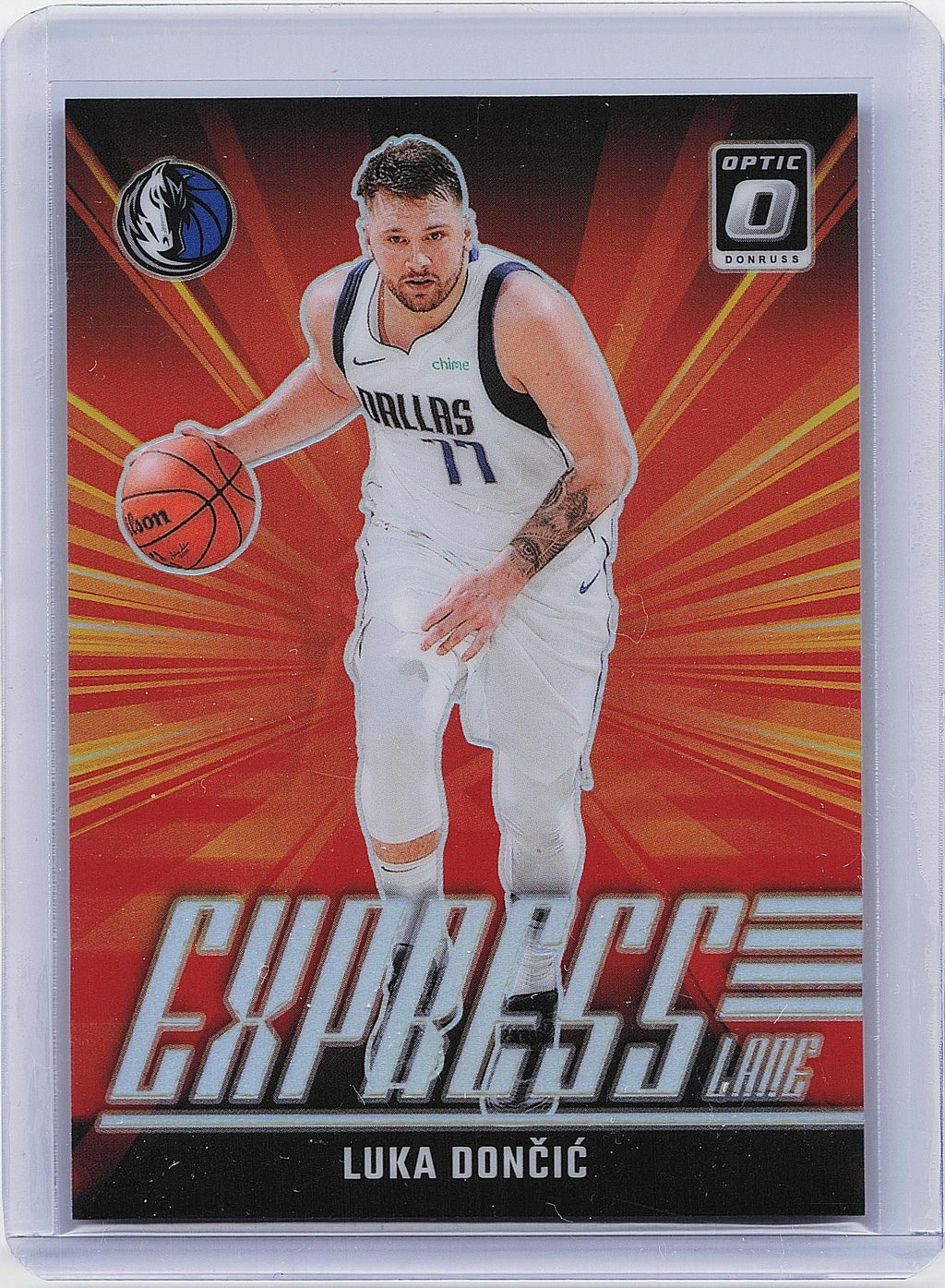 2024-25 Donruss Optic #6 Luka Doncic Express Lane Holo