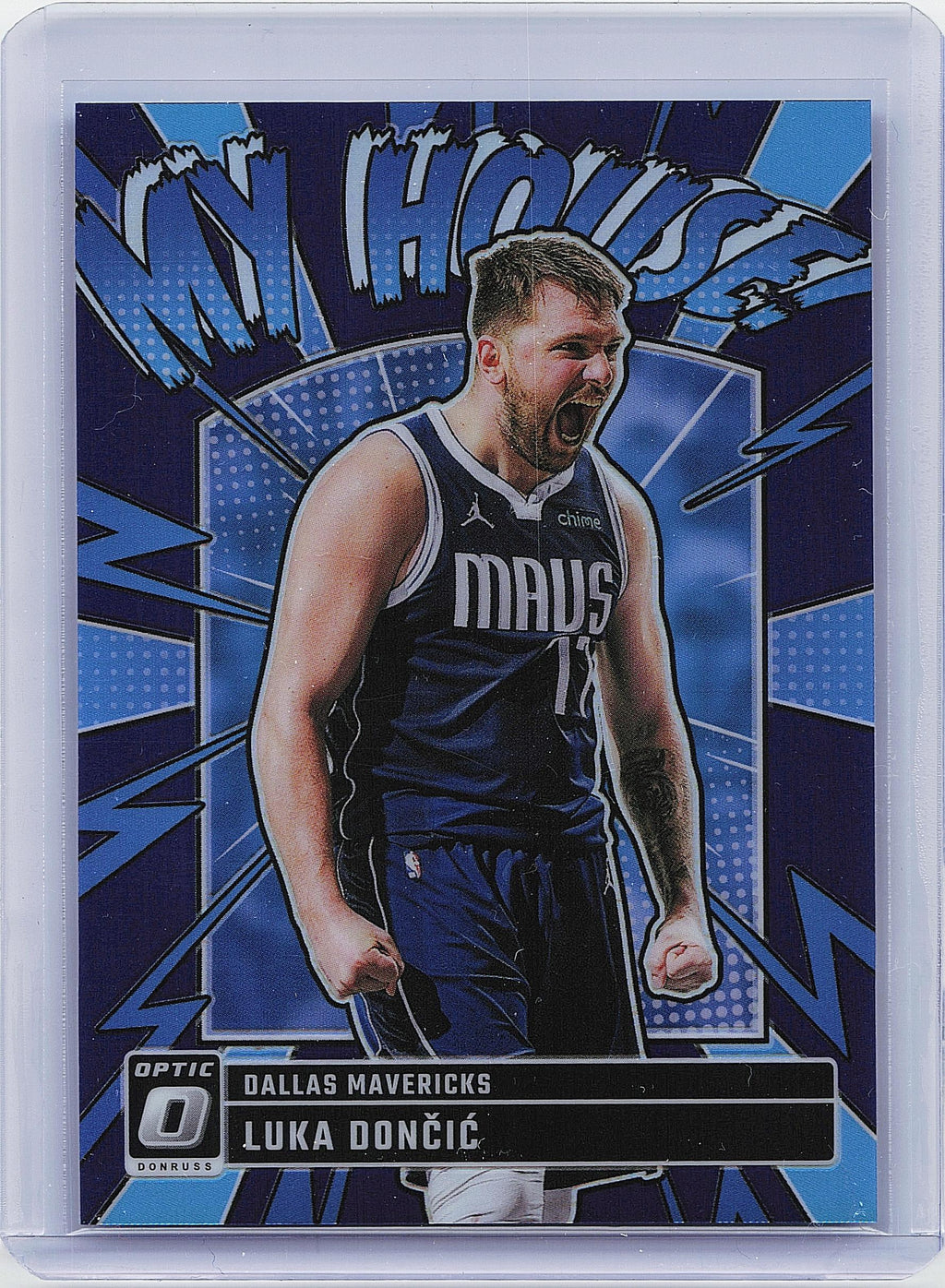 2024-25 Donruss Optic #14 Luka Doncic My House Purple