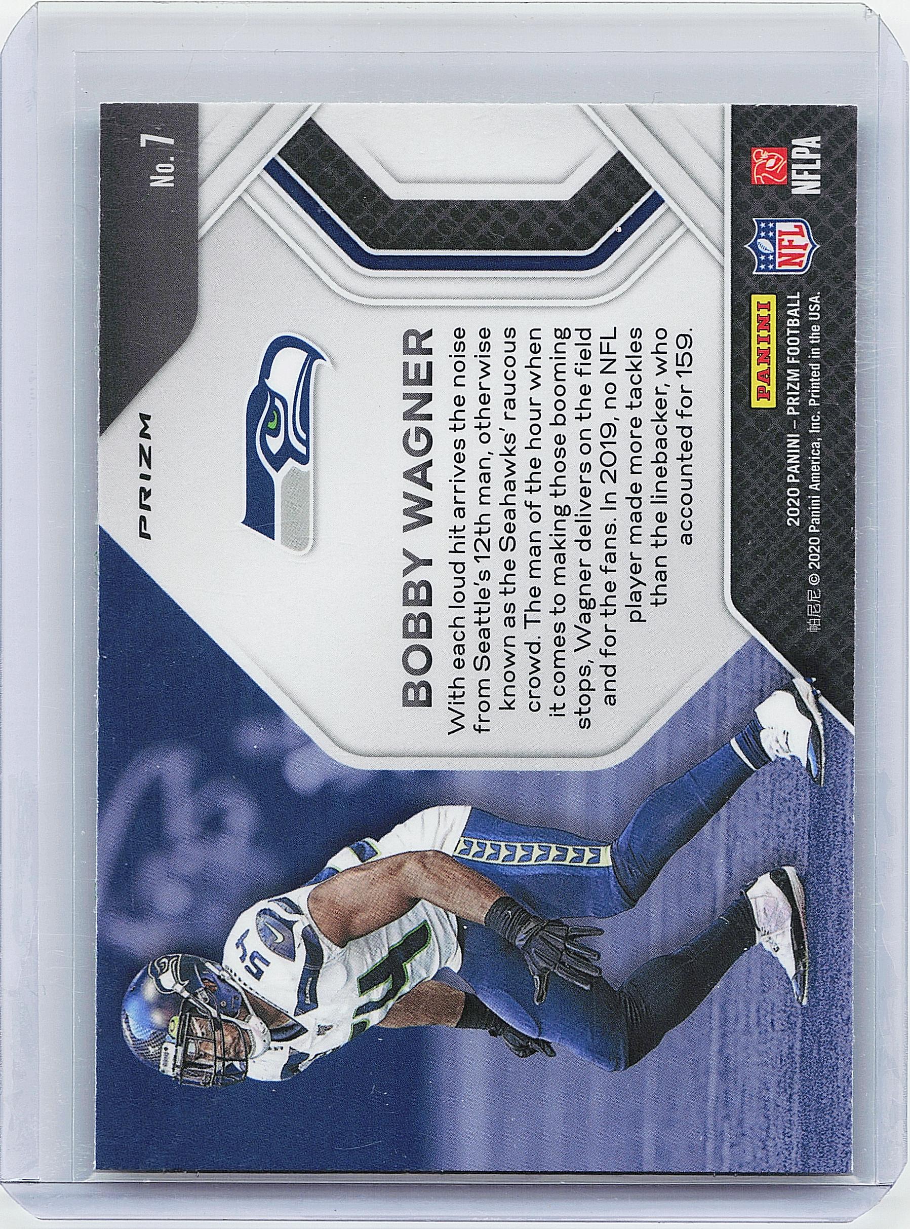 2020 Panini Prizm - Unstoppable Prizms Green #7 Bobby Wagner