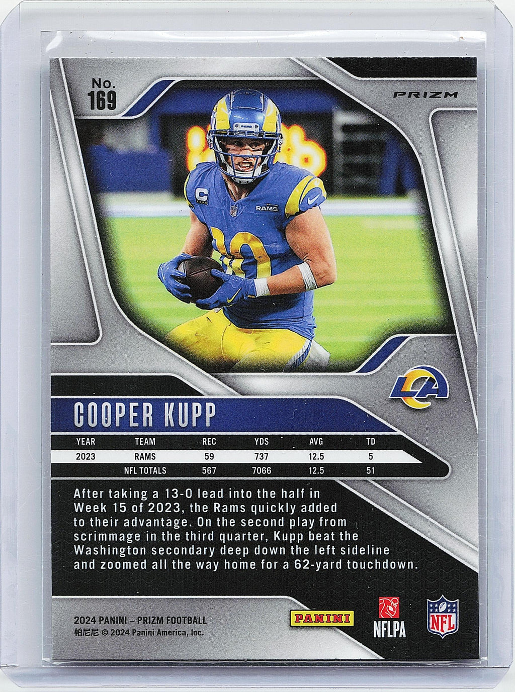 2024 Panini Prizm #169 Cooper Kupp Silver