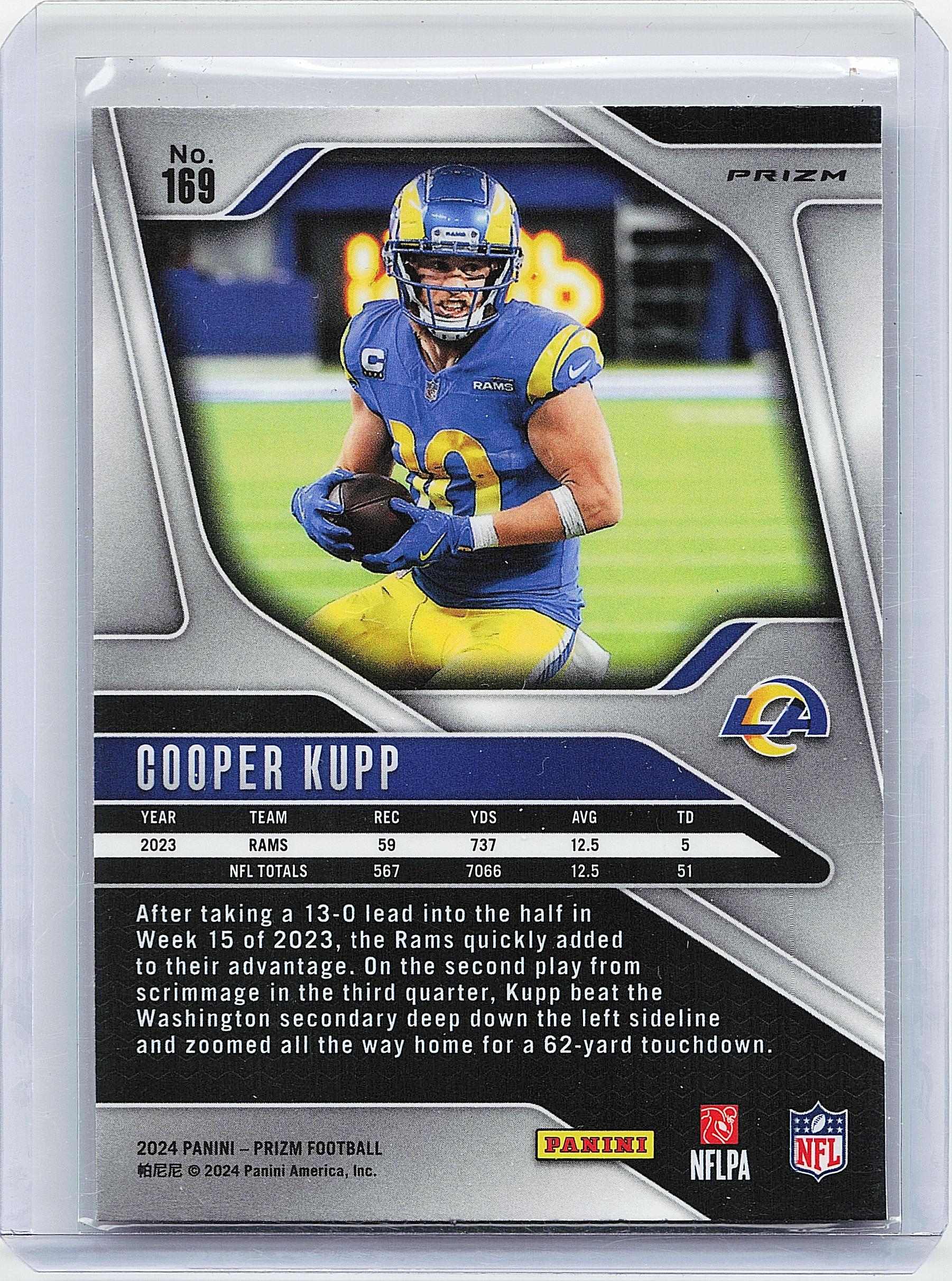 2024 Panini Prizm #169 Cooper Kupp Silver