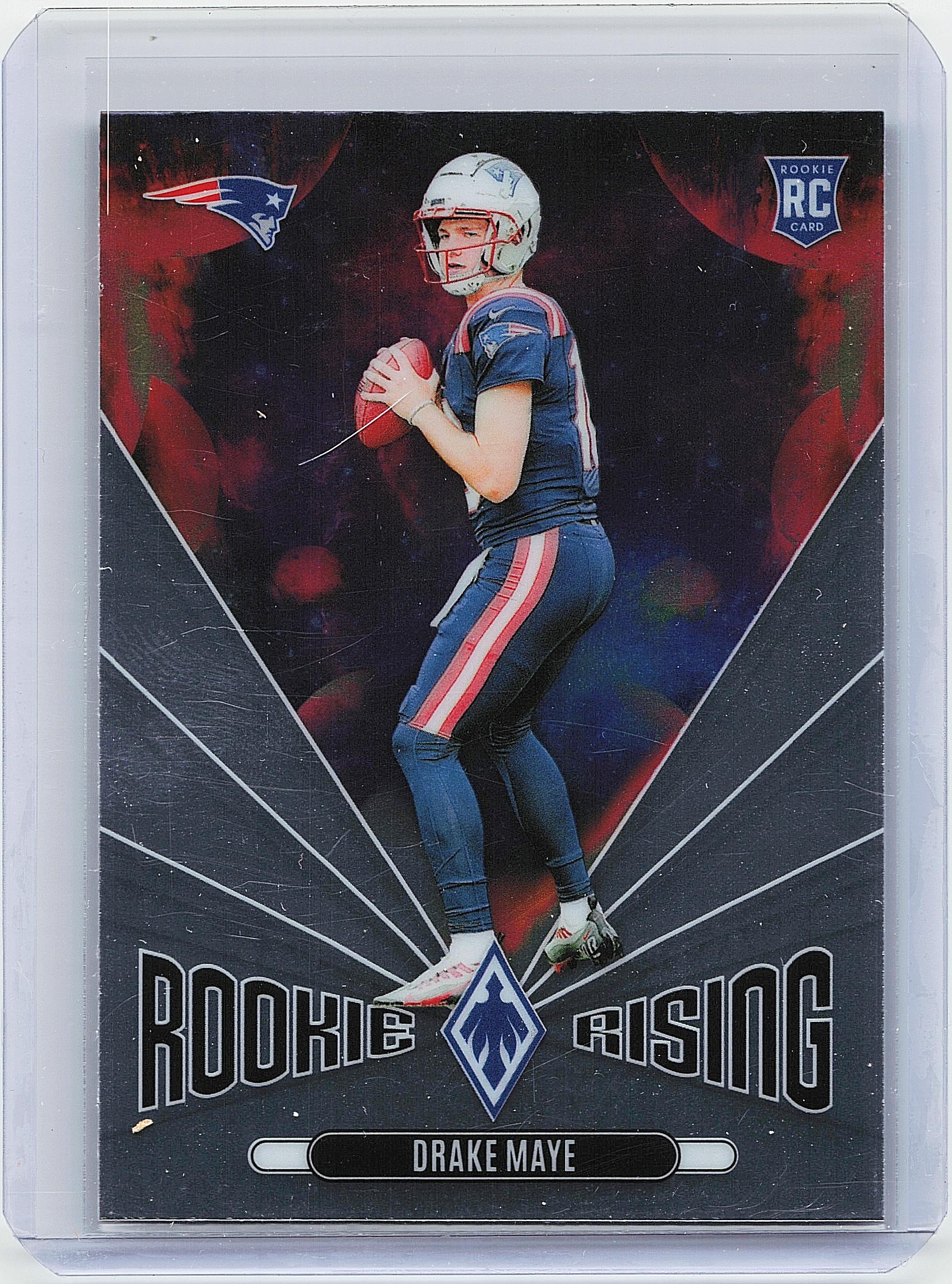 2024 Panini Phoenix #RR-DME Drake Maye Rookie Rising