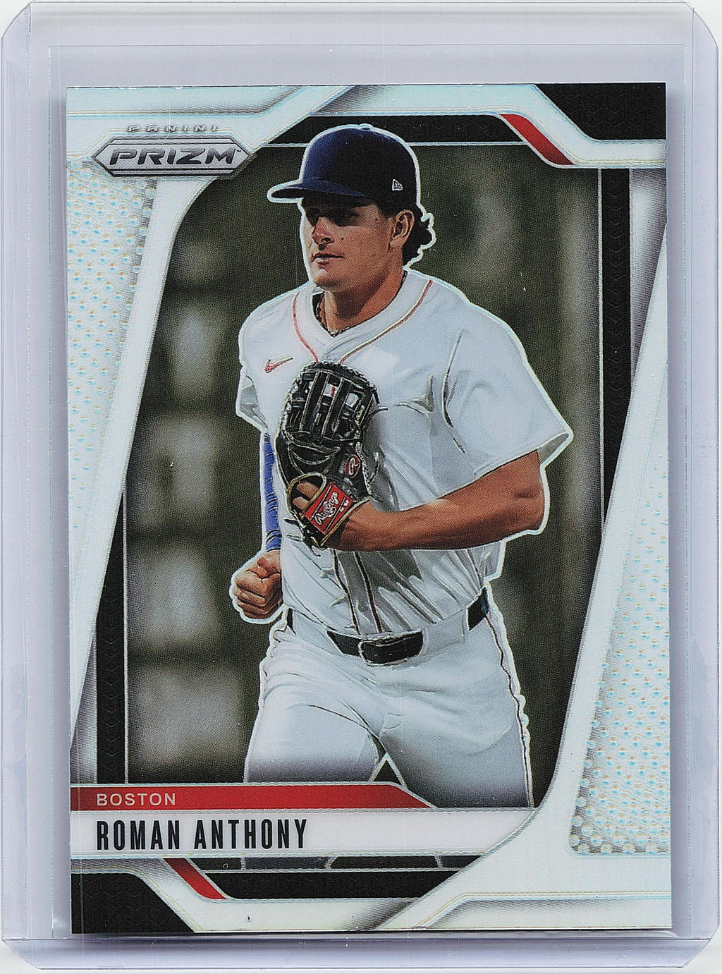 2025 Panini Prizm #266 Roman Anthony Silver Prizms