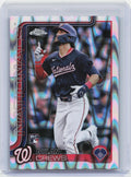 2025 Topps Chrome #146 Dylan Crews Raywave Refractors