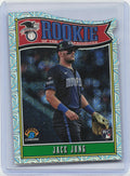 2025 Bowman #ROY-8 Jace Jung Rookie of the Year Favorites Mojo Refractor
