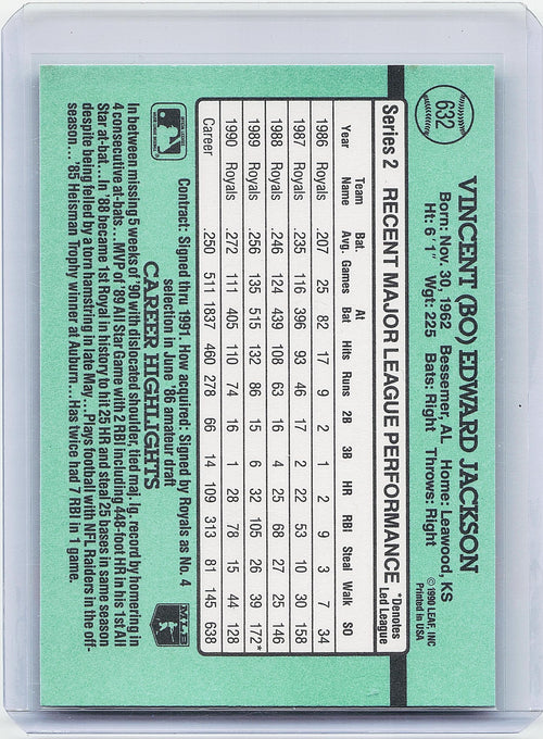 1991 Donruss #632 Bo Jackson