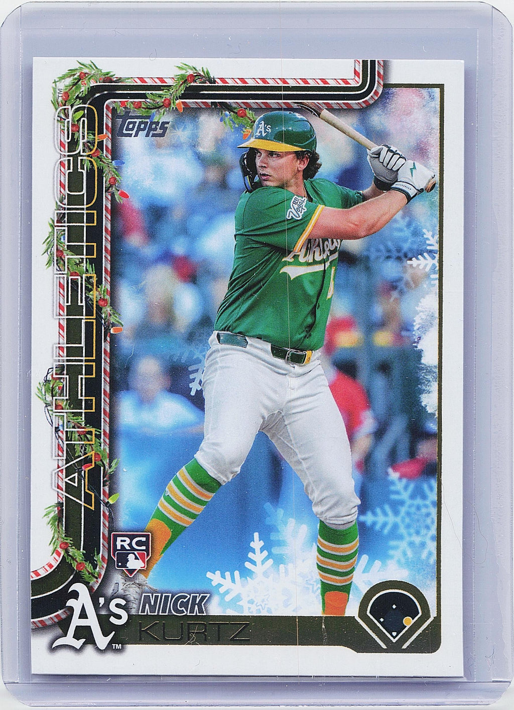 2025 Topps Holiday #H40 Nick Kurtz