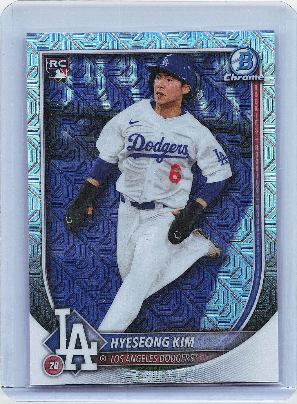2025 Bowman #91 Hyeseong Kim Chrome Mojo Refractor
