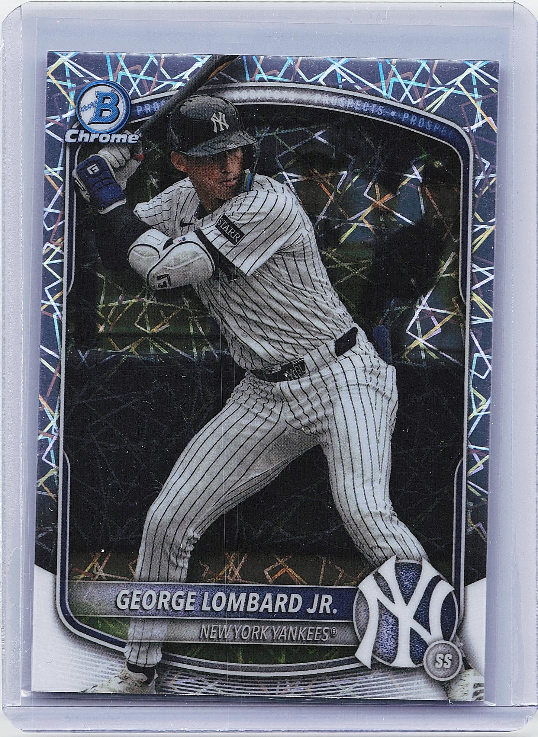 2025 Bowman Chrome #BCP-164 George Lombard Jr. Prospects Laser