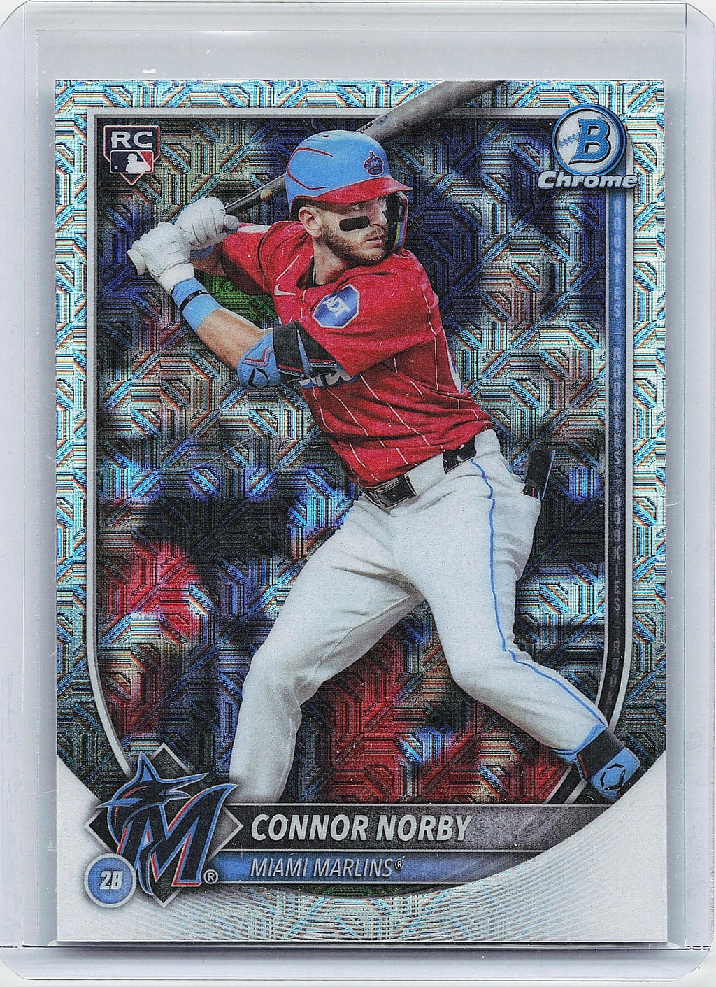 2025 Bowman #46b Connor Norby Chrome Mojo Refractor
