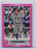 2022 Topps Chrome Update #USC144 Seiya Suzuki Pink Wave Refractor