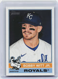 2025 Topps Heritage #92 Bobby Witt Jr.