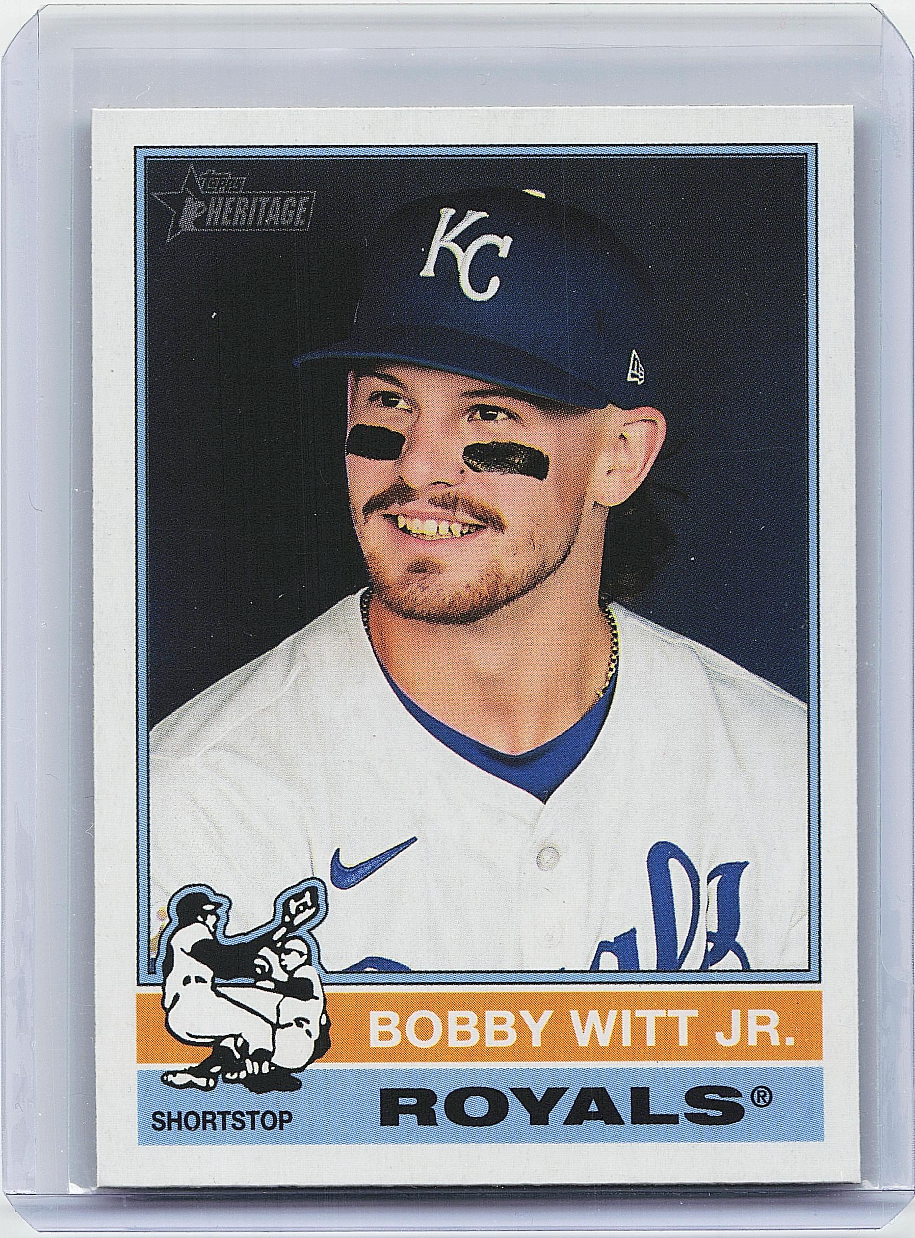 2025 Topps Heritage #92 Bobby Witt Jr.