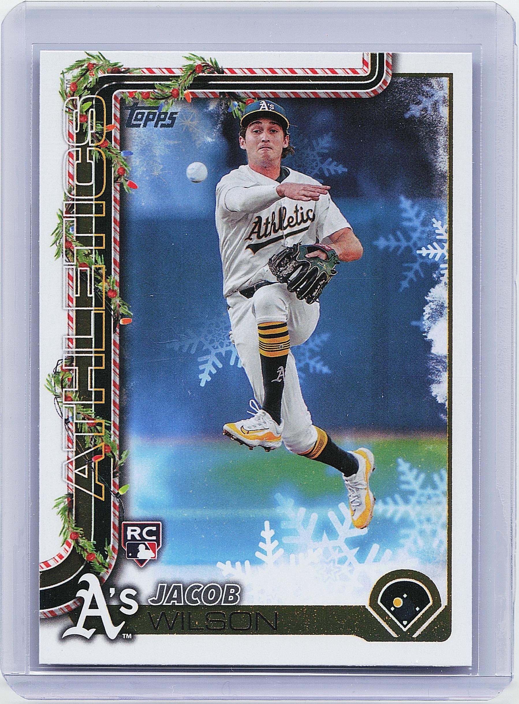 2025 Topps Holiday #H4 Jacob Wilson