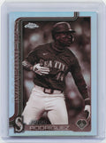 2025 Topps Chrome #261 Julio Rodríguez Sepia Refractors