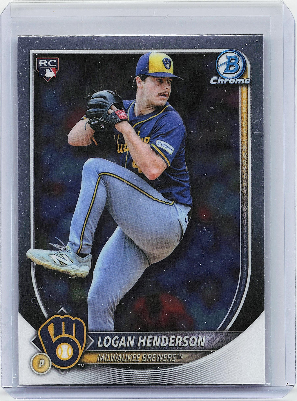 2025 Bowman Chrome #92 Logan Henderson