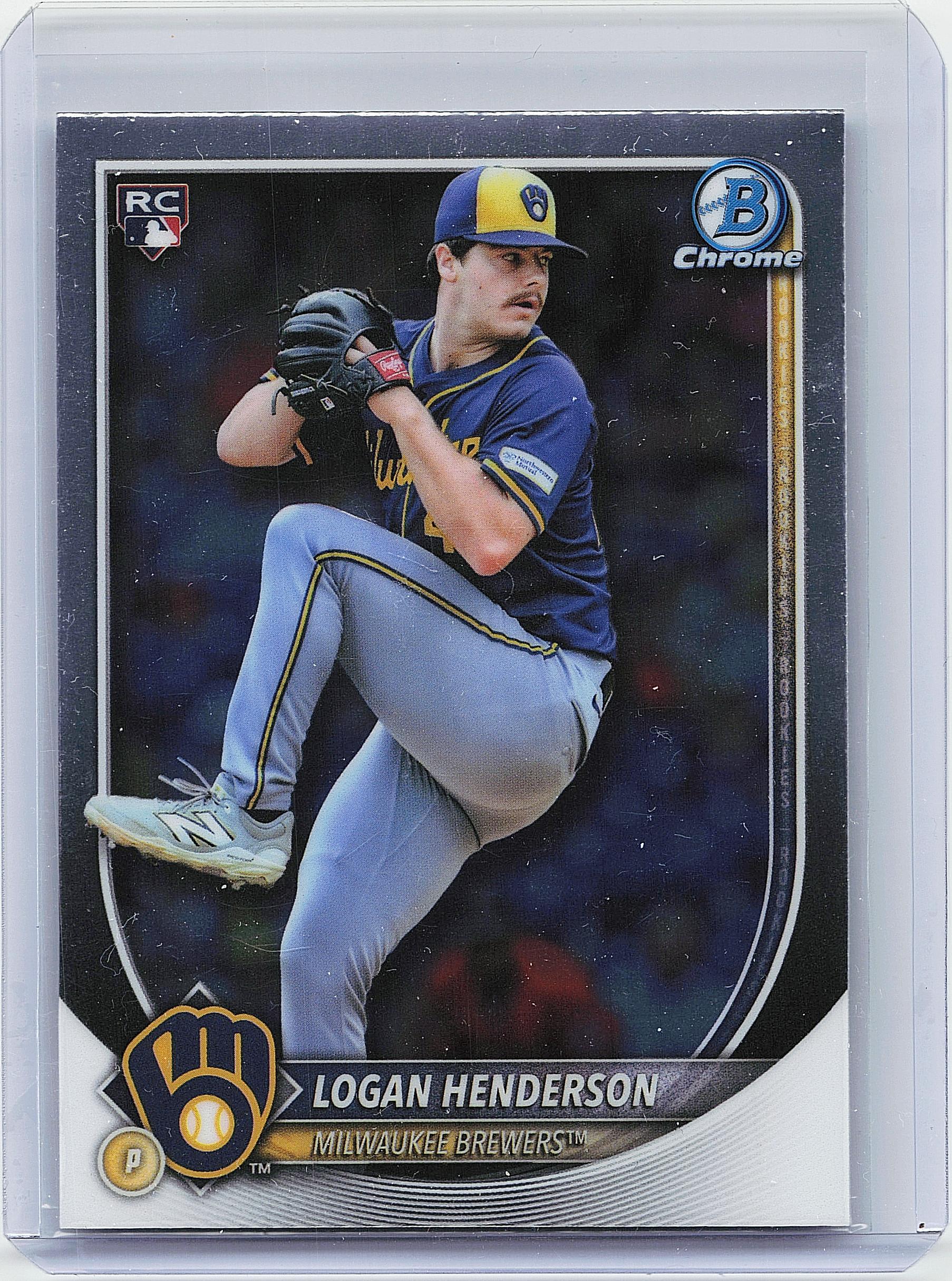 2025 Bowman Chrome #92 Logan Henderson