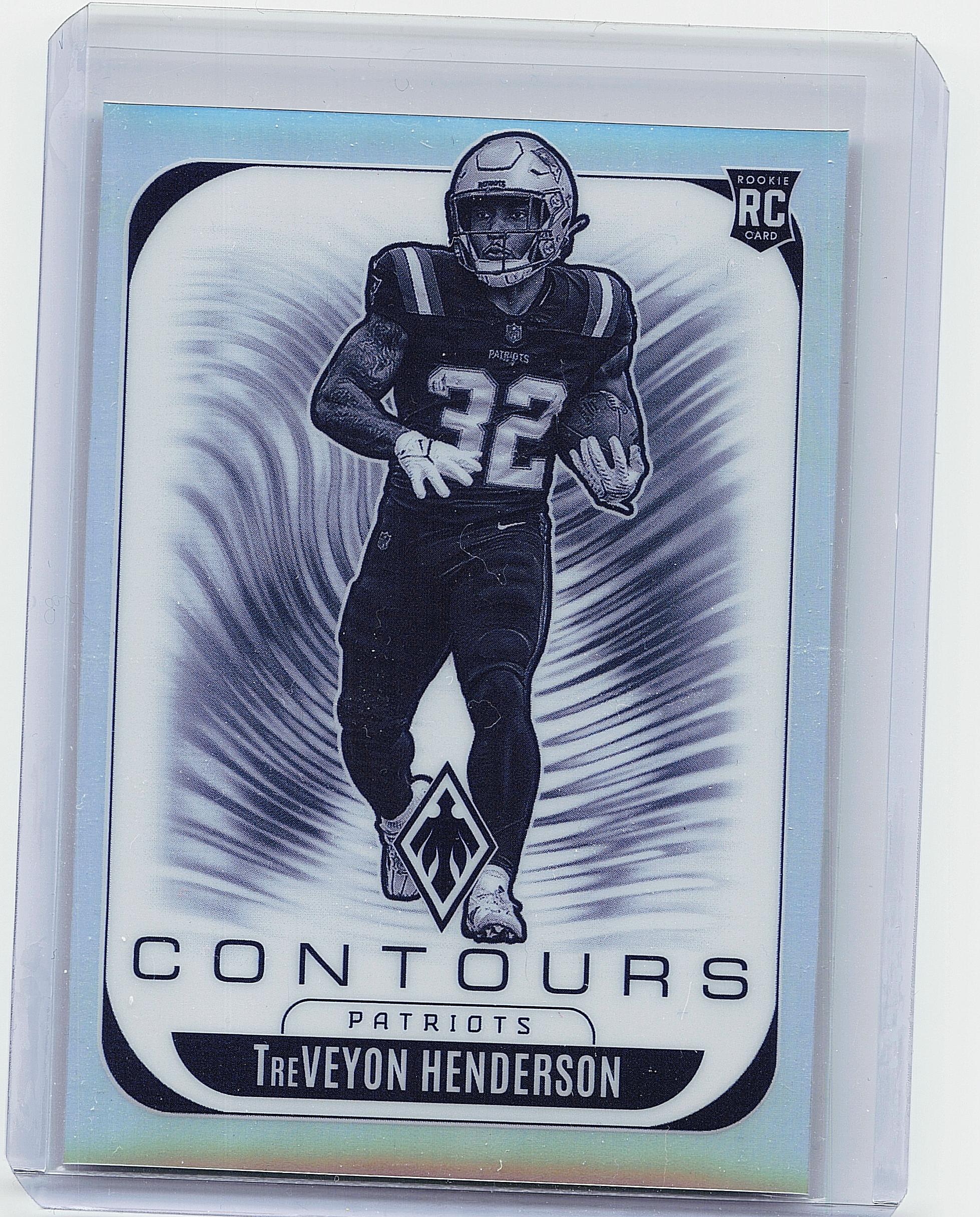 2025 Panini Phoenix #22 TreVeyon Henderson Contours