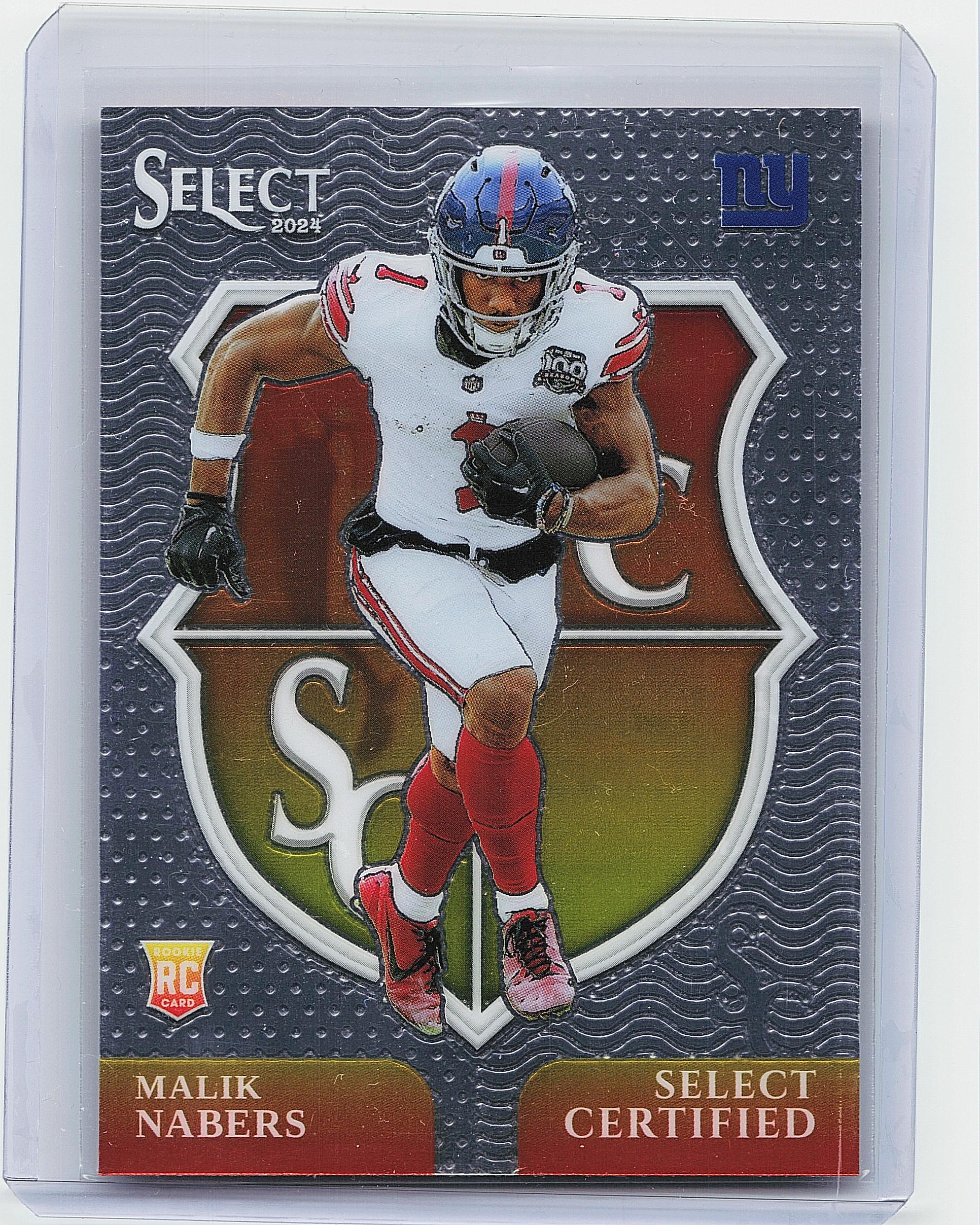 2024 Panini Select #6 Malik Nabers Select Certified Rookies