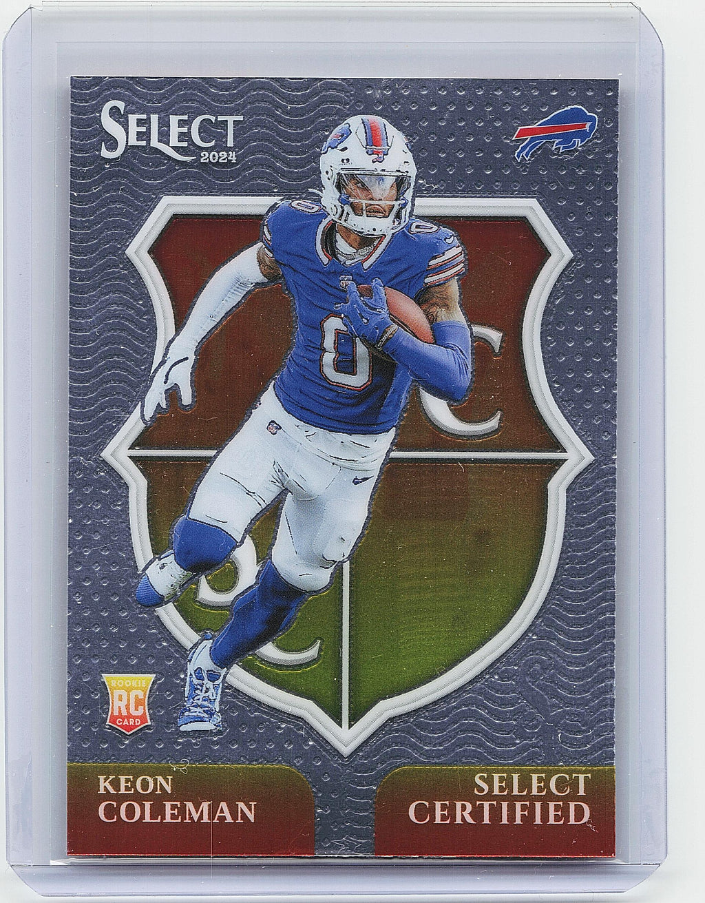 2024 Panini Select #13 Keon Coleman Select Certified Rookies