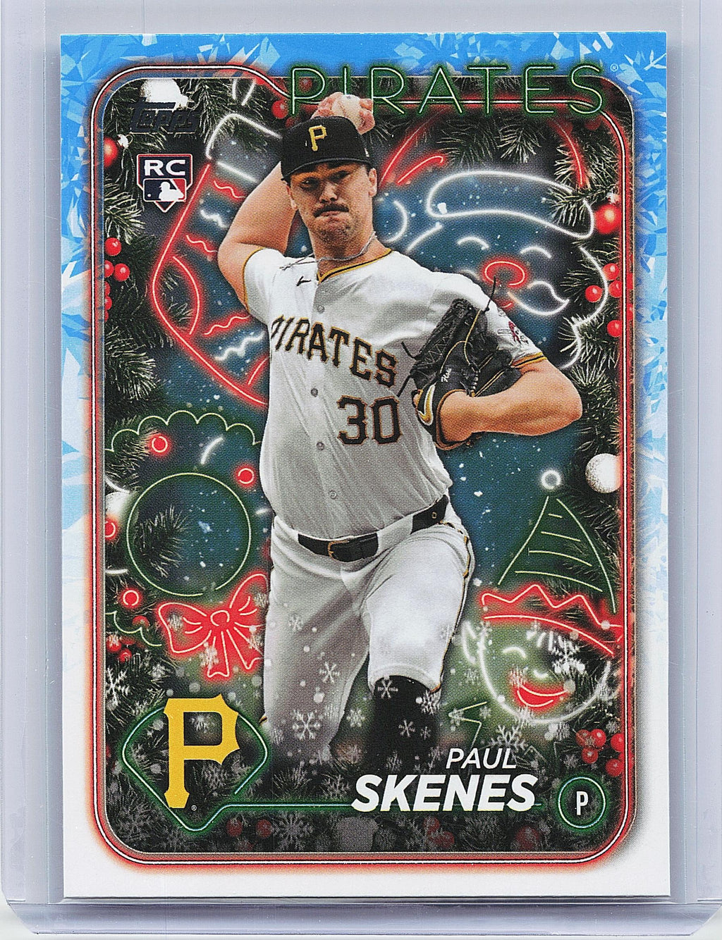 2024 Topps Holiday #H165 Paul Skenes