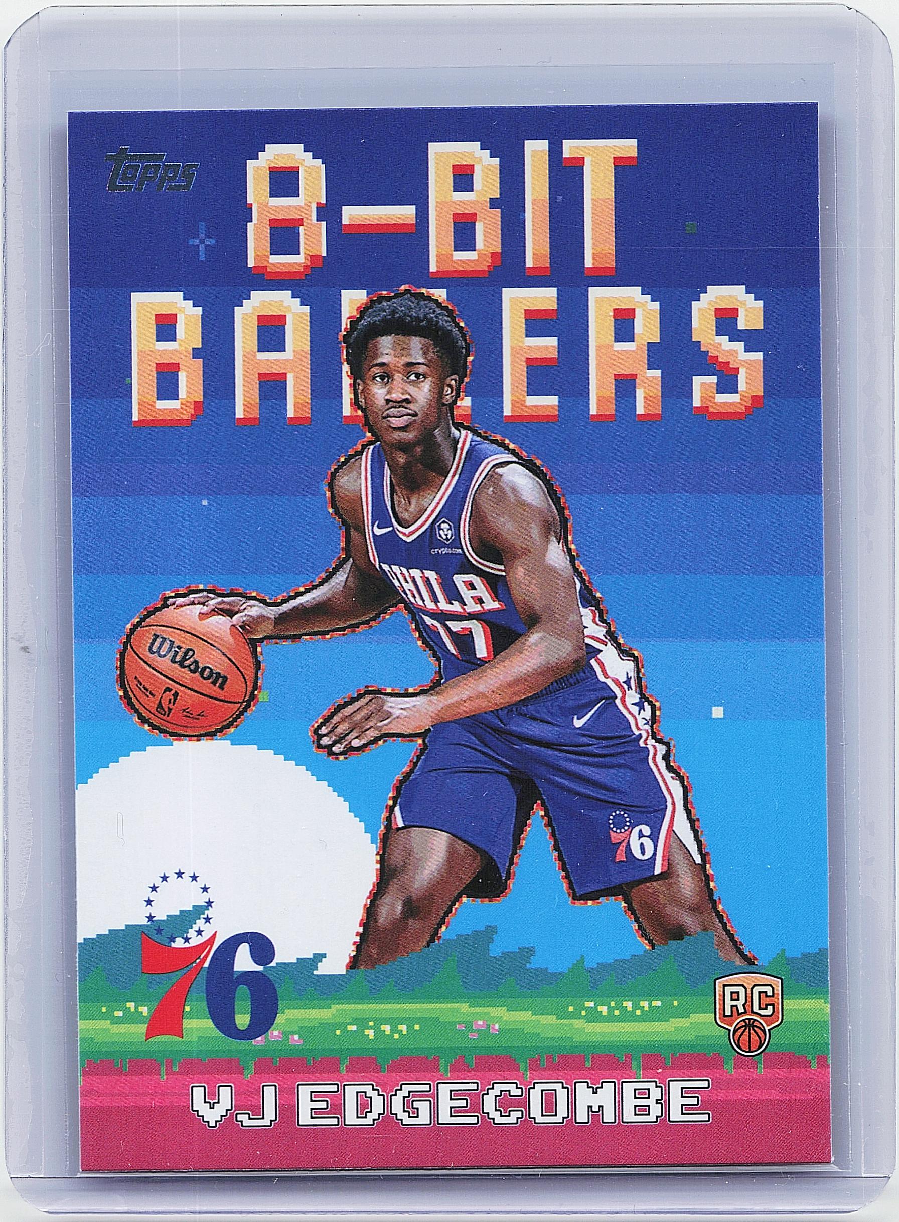 2025-26 Topps #8B-33 VJ Edgecombe 8-Bit Ballers