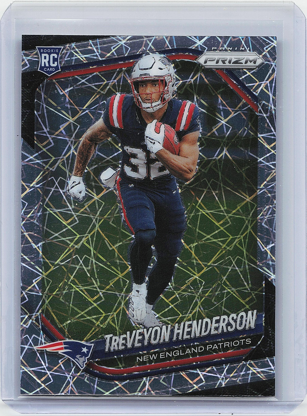 2025 Panini Prizm #343 TreVeyon Henderson Lazer