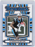 2025 Donruss #32 Tetairoa McMillan Rated Rookies Throwback