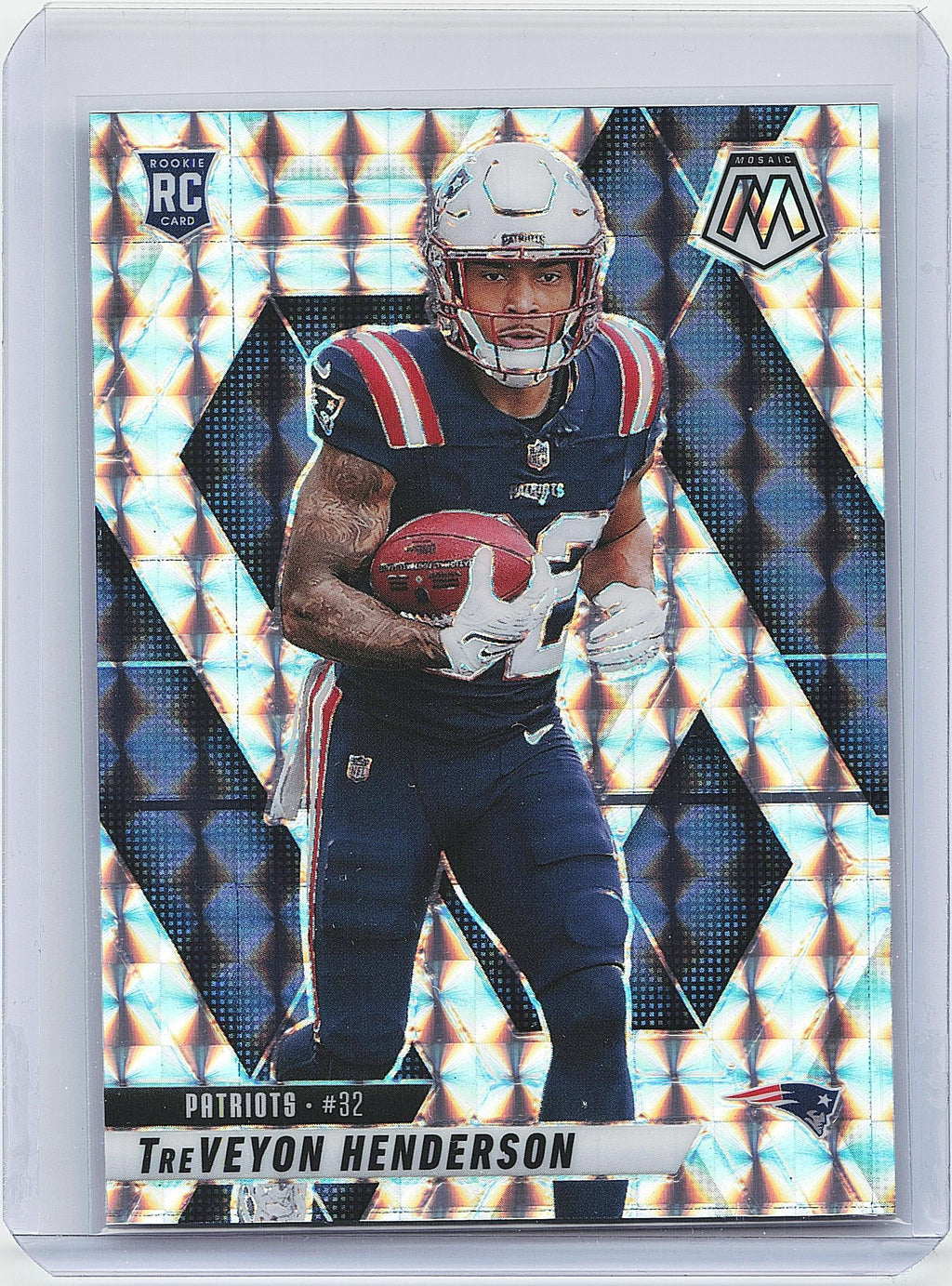 2025 Panini Mosaic #325 TreVeyon Henderson Mosaic