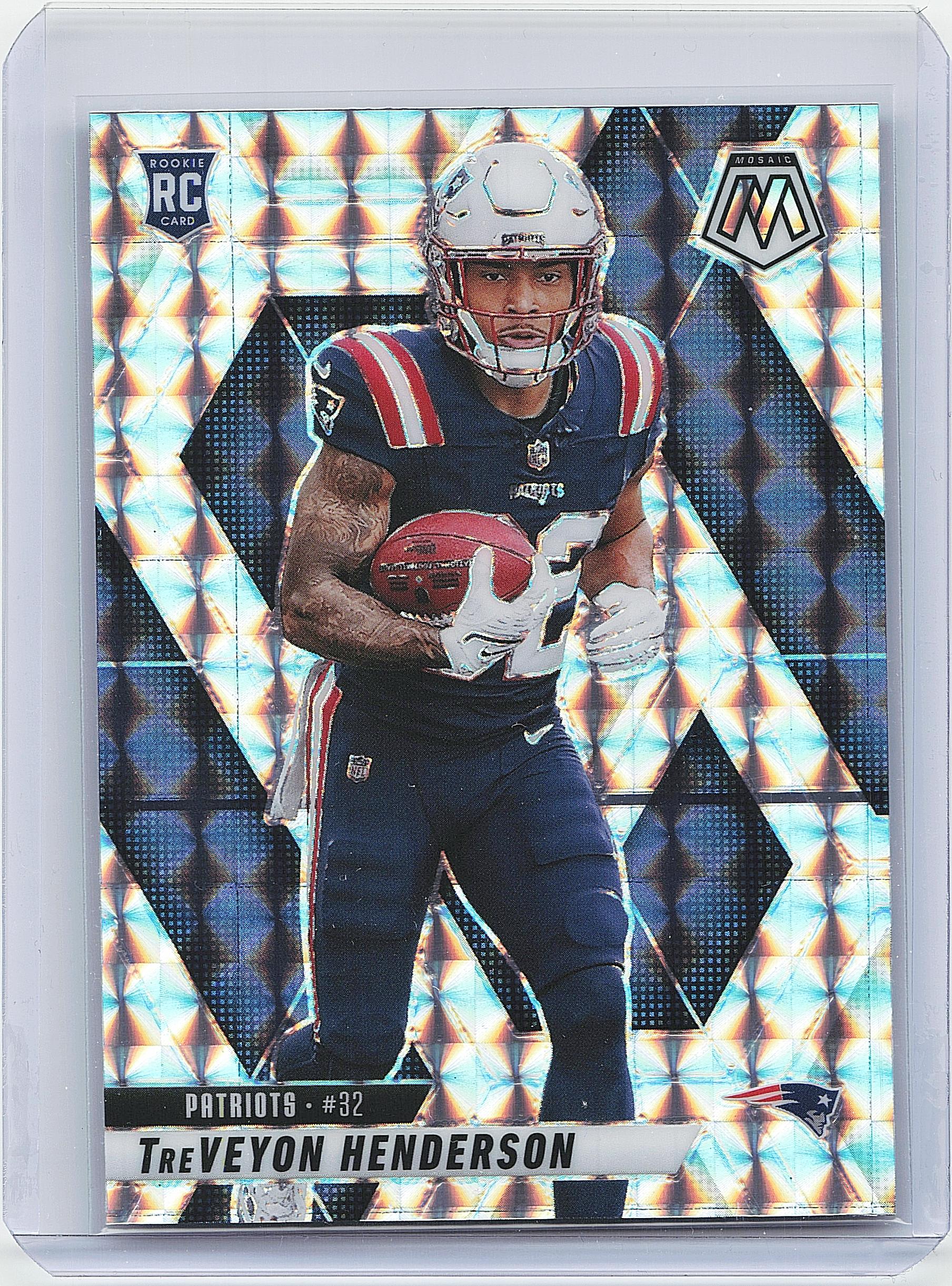 2025 Panini Mosaic #325 TreVeyon Henderson Mosaic
