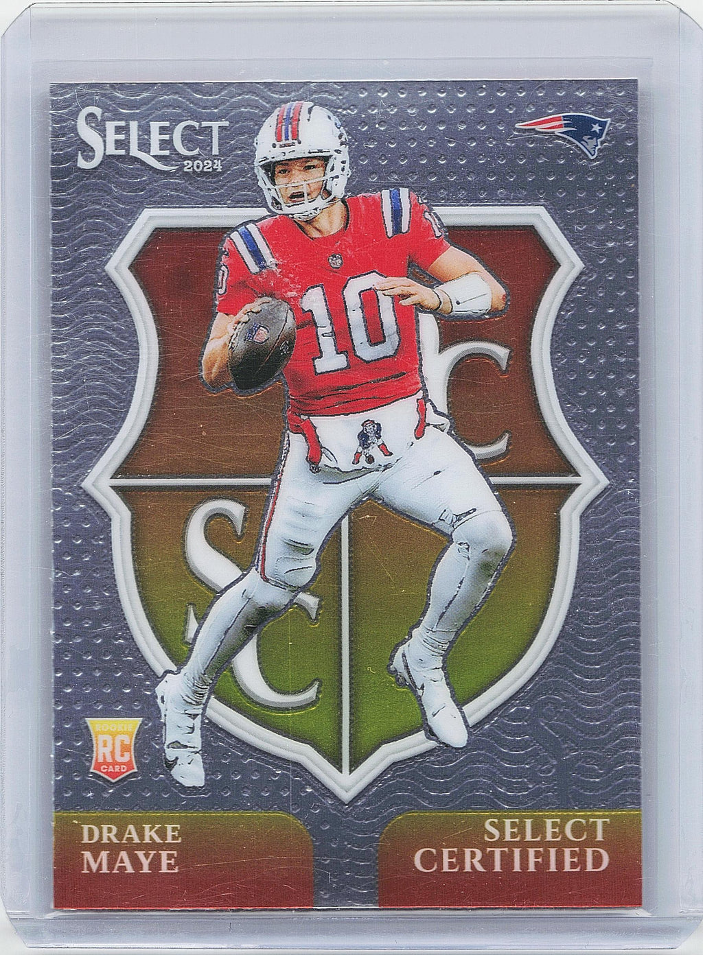 2024 Panini Select #3 Drake Maye Select Certified Rookies