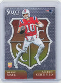 2024 Panini Select #3 Drake Maye Select Certified Rookies