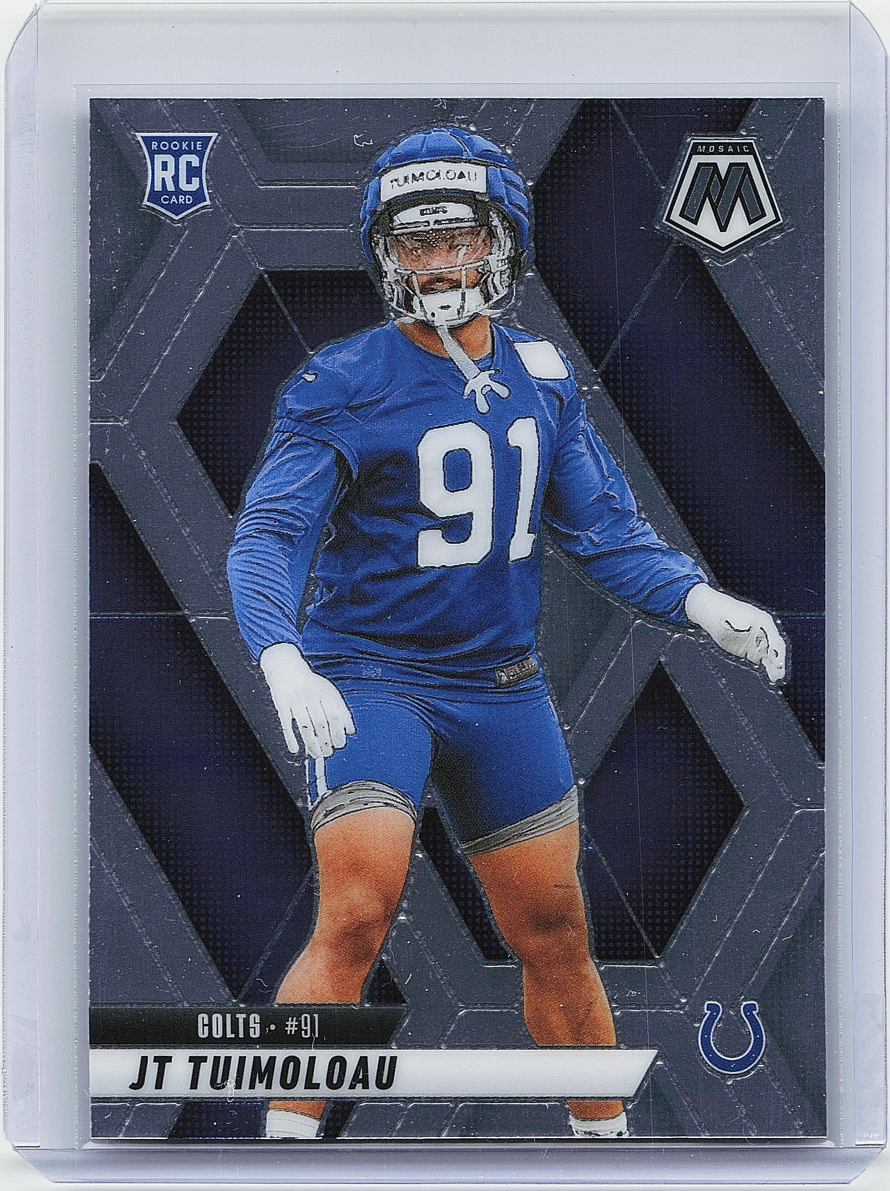2025 Panini Mosaic #387 JT Tuimoloau