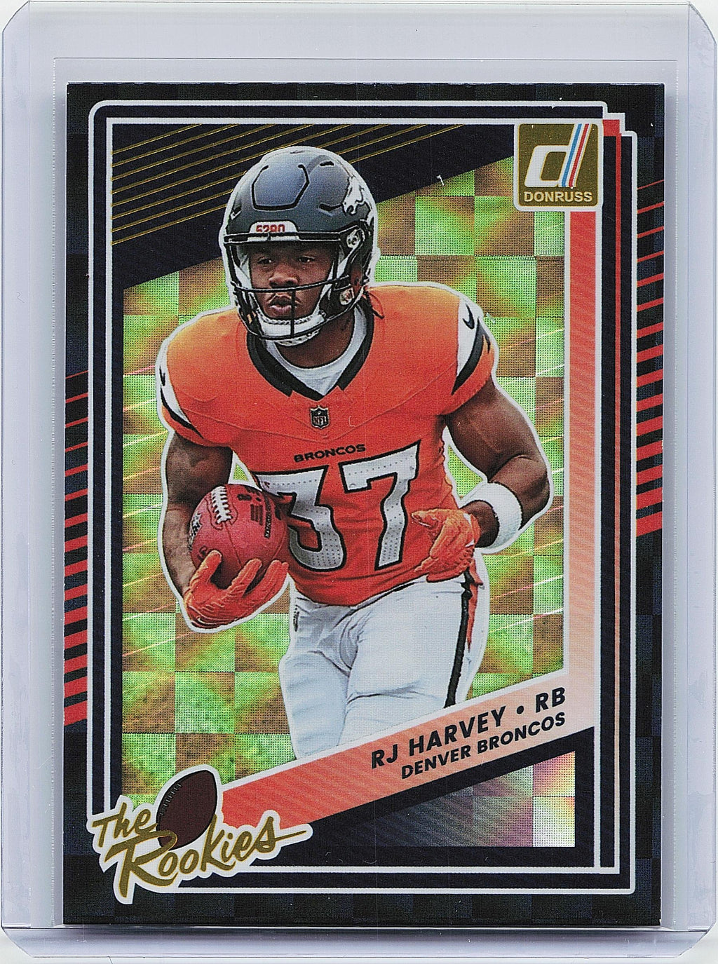2025 Donruss #32 RJ Harvey The Rookies