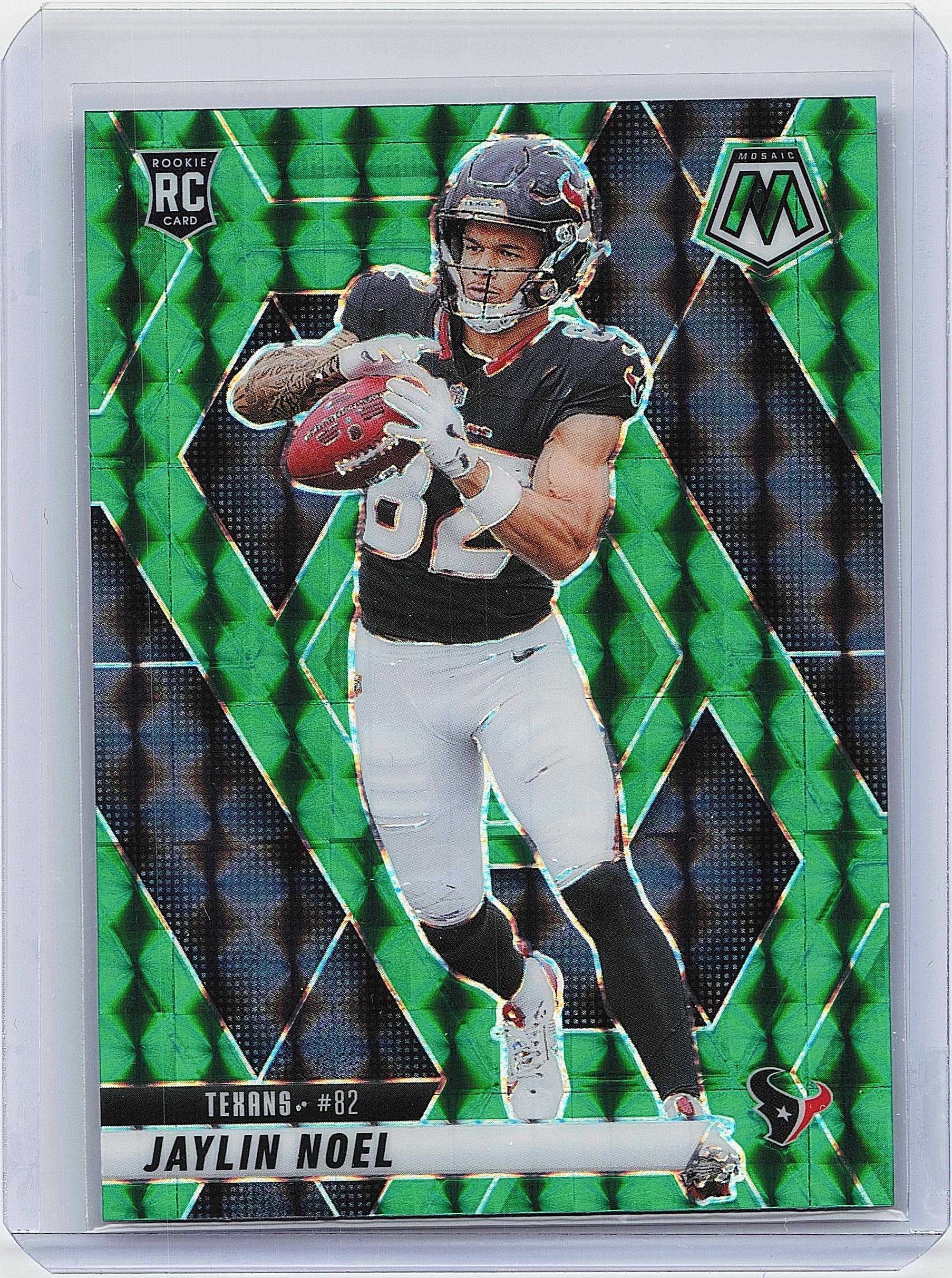 2025 Panini Mosaic #373 Jaylin Noel Mosaic Green